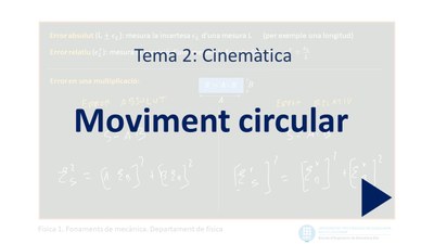 Tema 2: moviment circular